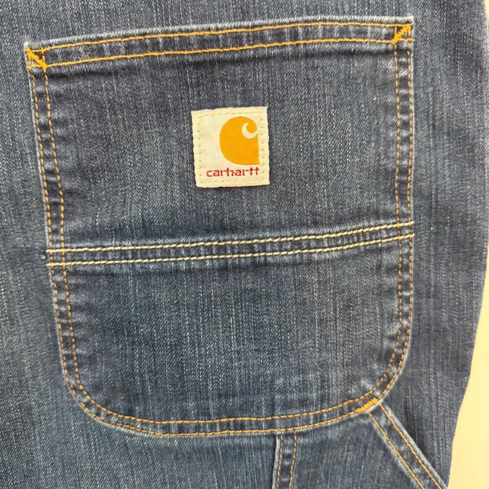 Carhartt Jeans Rugged Flex Relaxed Fit Blue - Men's 40x30 - Picture 3 of 10